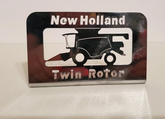 New Holland Grand Island NE plant "TWIN ROTER" Laser cut plaque