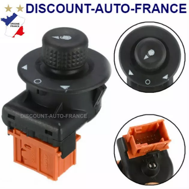 Bouton interrupteur commande reglage retroviseur Citroen Xsara Picasso C2 C3