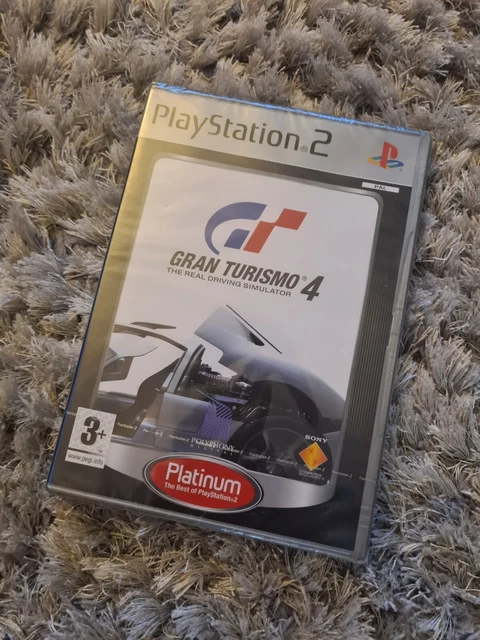 Gran Turismo 4 PS2 Sony PlayStation 2 UK PAL Platinum BRAND NEW & SEALED GT4 PS2