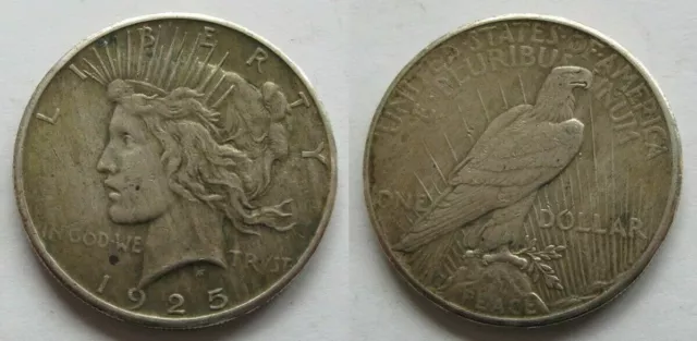 Zaldi2010 - Usa , 1 Dollar - Dolar Peace De 1925 . Plata