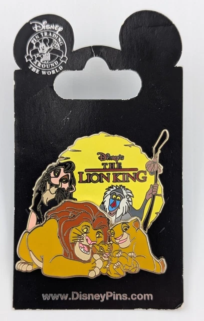 FAMILY COLLECTION LION King Simba Mufasa Sarabi Scar Rafiki Disney Pin ...