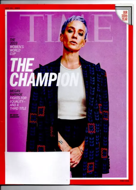 TIME MAGAZINE july 24 2023-the champion women's world cup