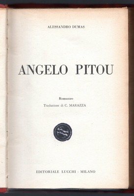 alessandro dumas angelo pitou libreria ferrario milano 5 volumi del 1853 