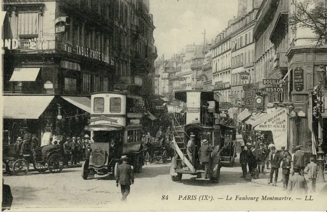 CPA - Paris - Le Faubourg Montmartre