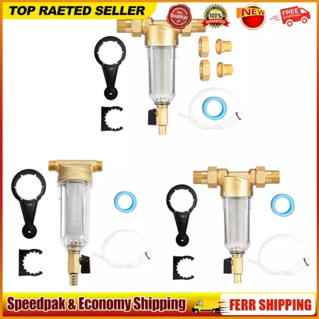 Copper Faucets Water Filter Stainless Steel Convenient Home Kitchen Tap Supplies