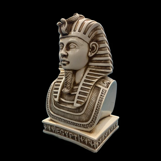 KING TUTANKHAMUN MASK Pharaoh Statue Ancient Egypt Figurine Home Decor