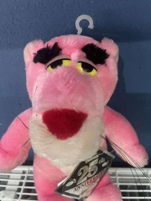 The Pink Panther 9” Plush 1987 Window Suckers Tags 24K Company Head ...