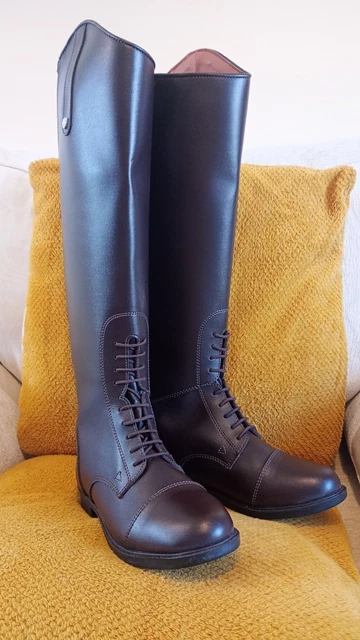 Imperial Riding Reitstiefel Leder Mit Schnürung IRHOlania Dressur Lang/Regular