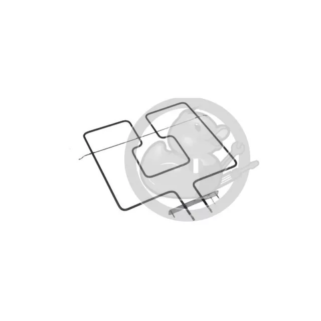 Resistance 1400W voute four Whirlpool, 480121104179
