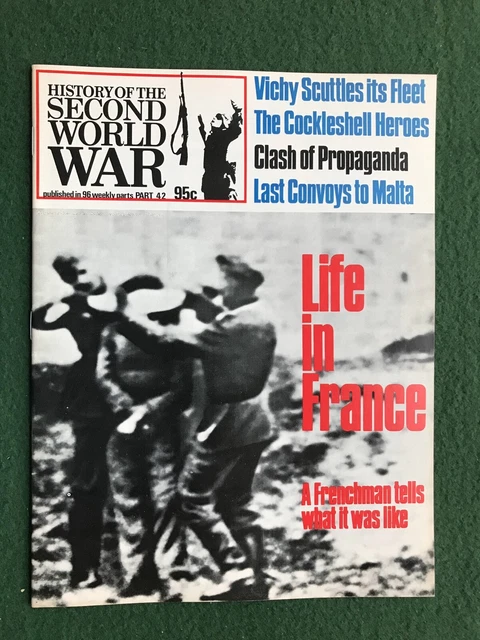 HISTORY OF THE SECOND WORLD WAR part 42 WW2 vintage historical magazine ...