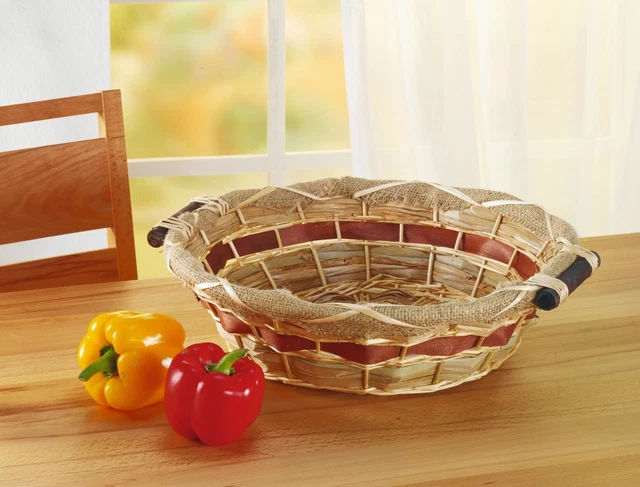 Salvare Set 2x Schale " Juterand " Cestino Decorazione Riempi