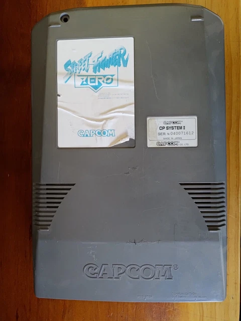 Street Fighter Zero A & B Board Capcom CPS2 Jamma Arcade PCB - UNTESTED Street Fighter Zero A & B Board Capcom CPS2 Jamma Arcade PCB - UNTESTED