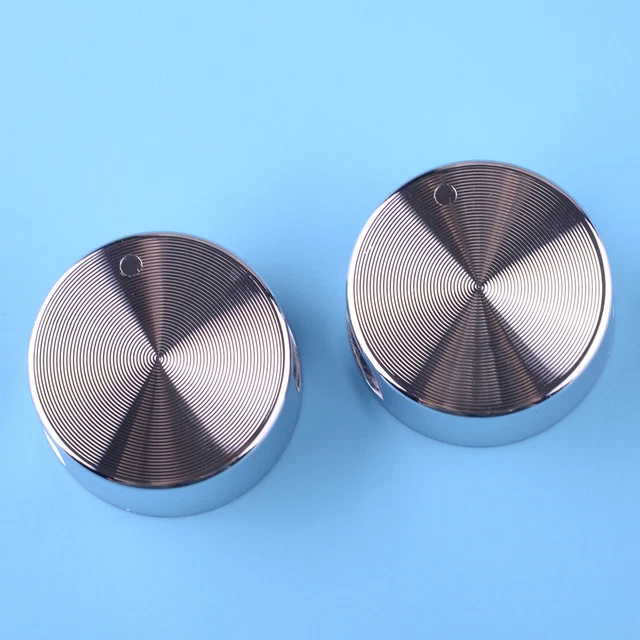 2PCS METAL GAS Cooker Oven Stove Knob Control Rotary Switch 6mm