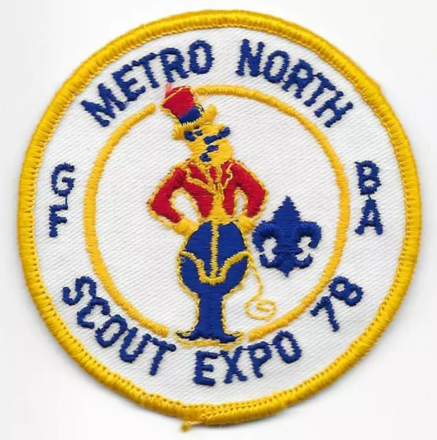 1978 Metro North Scout Expo Patch Boy Scouts of America BSA