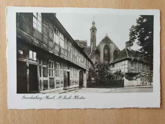 Postcard Brandenburg an der Havel St. Pauli Monastery
