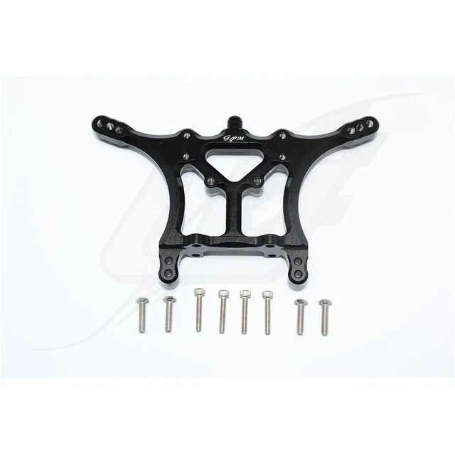 Support De Ressort (Damper Mount) Arrière Réglable En Alliage GPM - Pour Traxxas Slash 2WD/VXL - Neuf