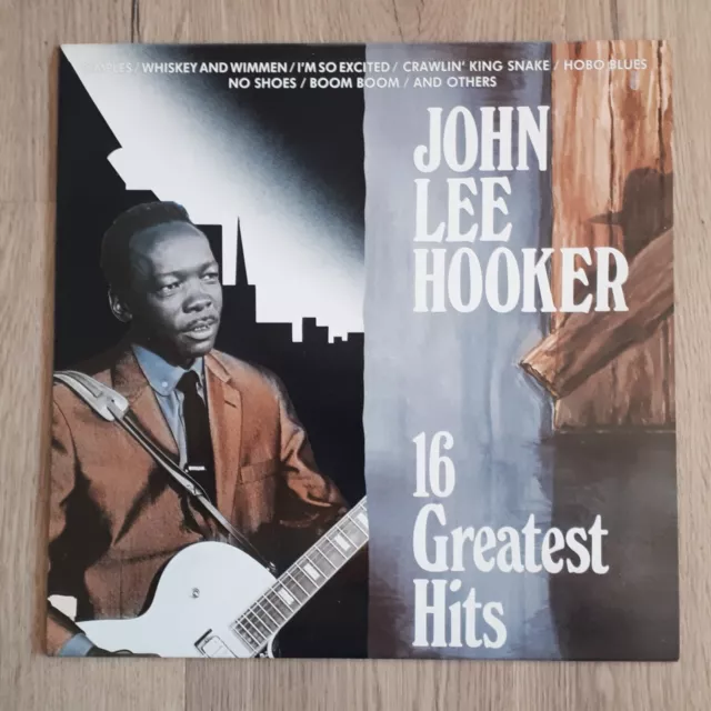 John Lee Hooker - 16 Greatest Hits, Vinyl LP, Compilation, Niederlande