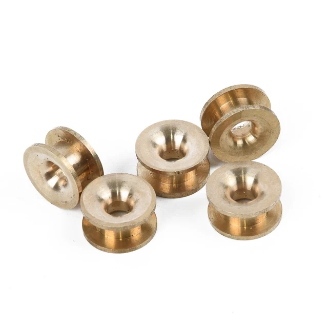 5 Oeillets Universels Pour Tête De Coupe-bordure - Pièces De Rechange Métalliques, Diamètre Ext. 14 Mm, Int. 4.3 Mm