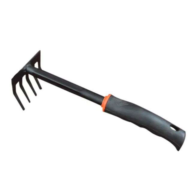 MINI GARDEN RAKE Hand Tiller Metal Tool for Lawn Care $13.25 - PicClick