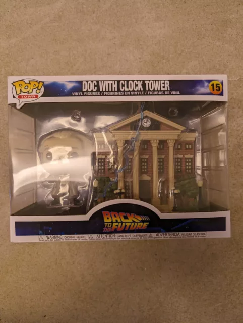 Doc with Clock Tower Town #15 Funko Pop - Back to the Future