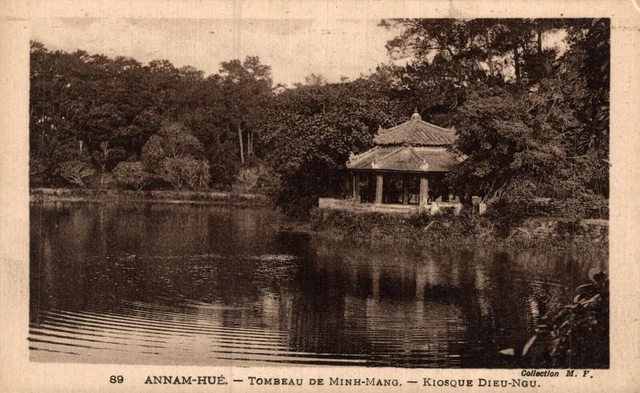 Vietnam Annam Hué Tombeau De Minh Mang Kiosque Dieu Ngu Cochinchine 08.48