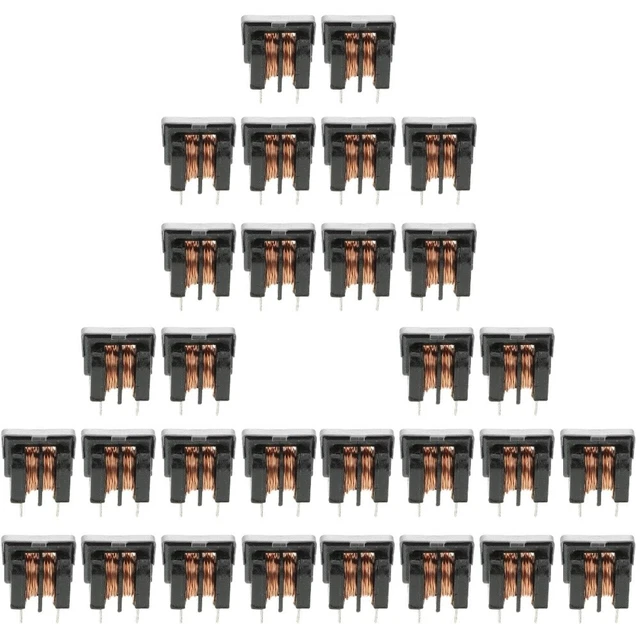 30 Pcs Common Mode Inductive Filtering Inductors Uu9.8 Electrical Wire Pitch