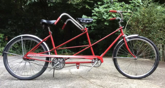 Huffy tandem bike top vintage