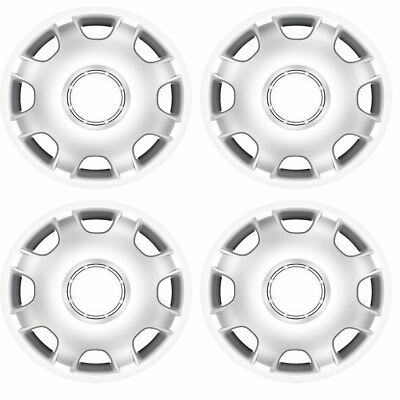 Set 4 Deep Dish Commercial 15" Wheel Trims Hub Caps fits Peugeot Bipper 
