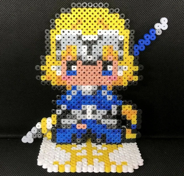 PIXEL ART JEANNE d'Arc + Base - Fate/Apocrypha - Fate Series - Beads ...