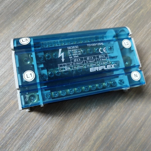 Bornier De Terre Nvent Erico ERIFLEX TD-100-125ALL – Référence 563830 – Neuf Pour Installation électrique