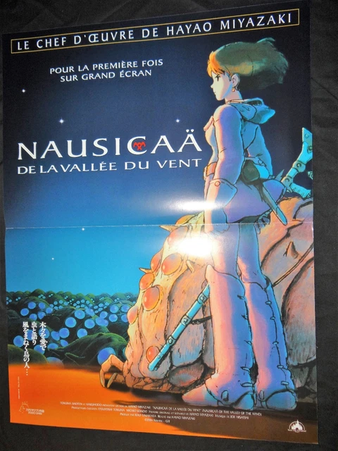 NAUSICAA HAYAO MIYAZAKII affiche ghibli animation manga japon EUR 13,00 ...