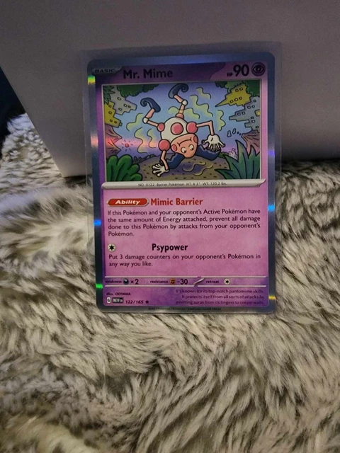 POKEMON TCG - Mr Mime 179/165 AR - Scarlet & Violet - Pokémon 151