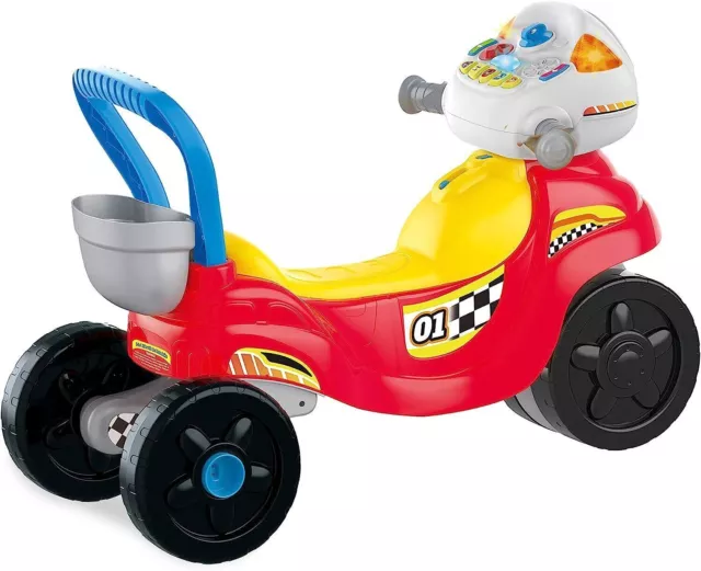 VTech Ride with Me Kinder Aufsitzmotorrad zum Laufen lernen 12-36 Monate 3