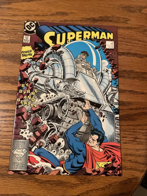 DC Comics 1988 (Superman #19) Power Failure VF/NM