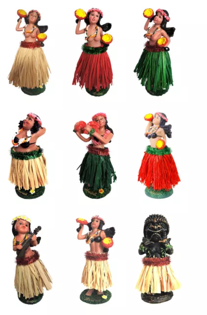 Hawaii Wackel Hula Figur Wackelfigur Wackeldackel Auto Dashboard Wackel Puppe