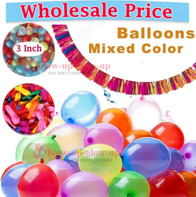 Water Balloons Pack of 111 Water Bombs Summer Outdoor Party Kid Adult