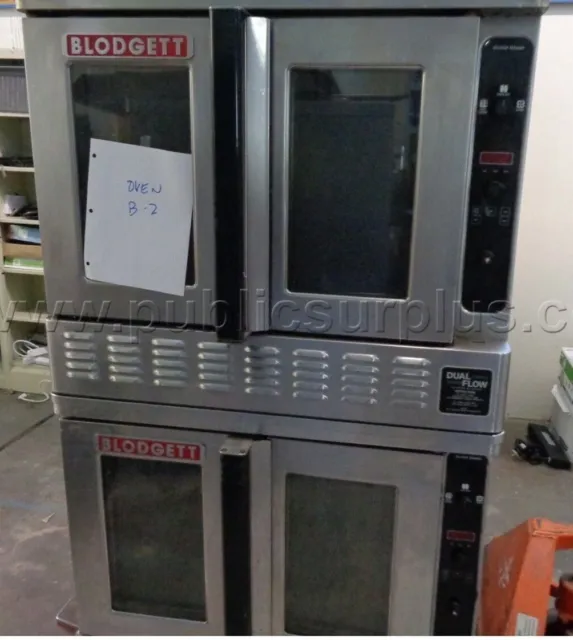 Blodgett Commercial Double Stack DFG-100/200 Nat Gas Ovens