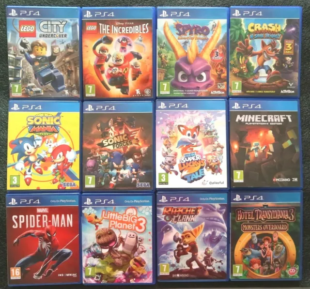 PS4 Game for Kids for PlayStation 4 & PS5 Mint Games Buy One Or Bundle Up