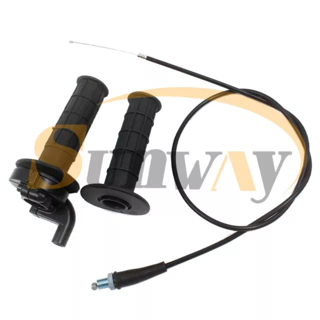 Poignée de Gaz Tirage Rapide ATV Dirt Quad Pit Bike CrossEnduro pour Guidon 22mm