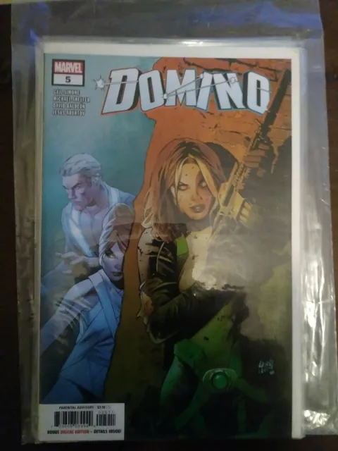 Domino (2018) Marvel - #5, Greg Land CVR, Gail Simone/Michael Shelfer, FN/VF