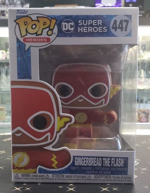Funko POP! Heroes: DC Holiday - Gingerbread Flash #447 Vinyl Figure