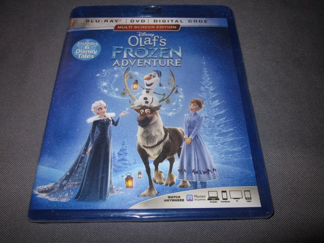 DISNEY OLAF'S FROZEN ADVENTURE Plus 6 DISNEY TALES Blu-ray + DVD ...