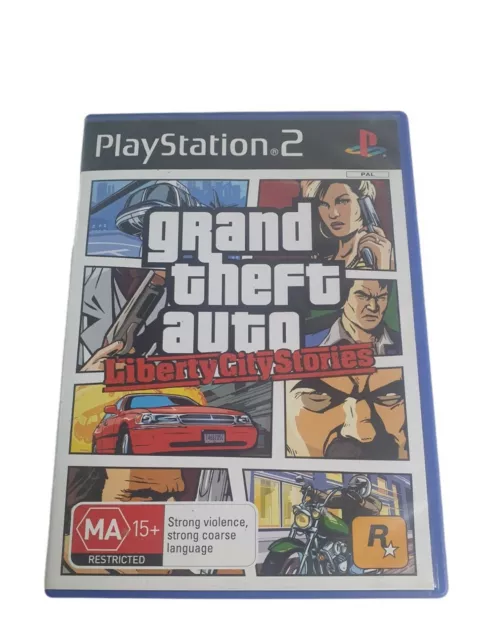 GRAND THEFT AUTO Liberty City Stories PAL PlayStation 2 PS2 Sony