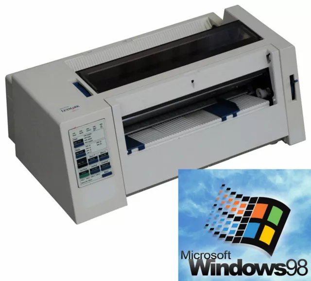 A4  A5 Drucker Dot Printer Lexmark 2380 Einzelblatt Endlos Für Windows Xp 7 10