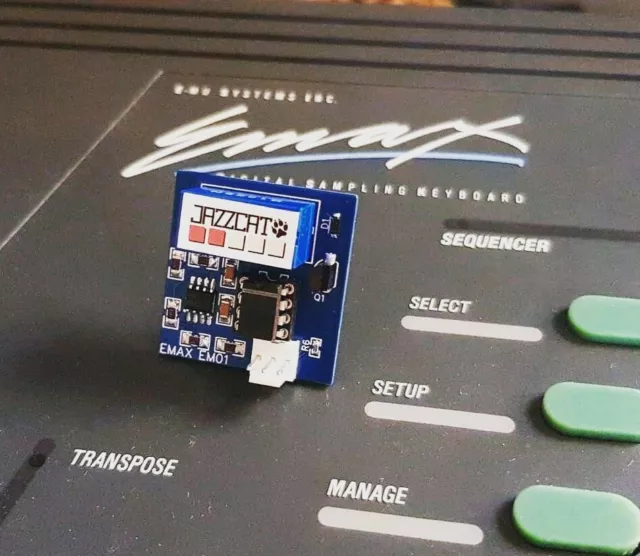 Emu EMAX EM01 Sample Input Monitor Upgrade