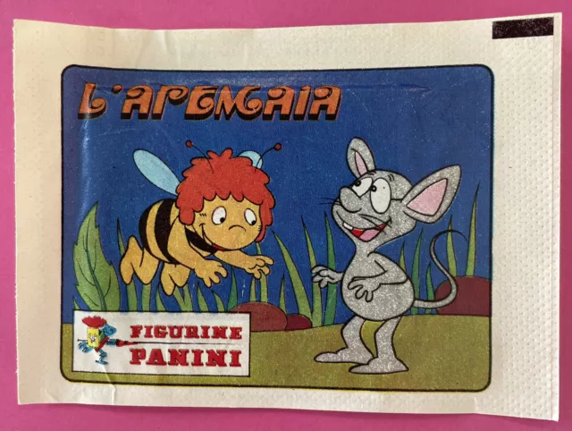 Original pochette bustina packet figurine panini L’apemaia L Ape Maia 1980