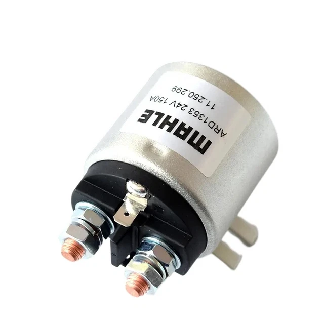 Relais Contacteur Magnétique 24V 250A Pour Treuil - Compatible Treuils Jusqu'à 4082 Kg, étanche, Télécommande Incluse - 12