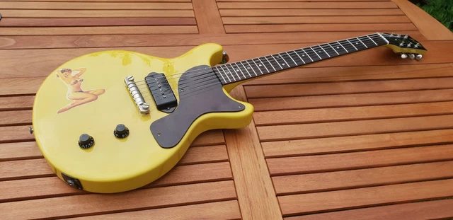 BURNNY LESPAUL jr TV MODEL バーニー BURNY LES PAUL Jr Junior Japan made TV yellow Johnny