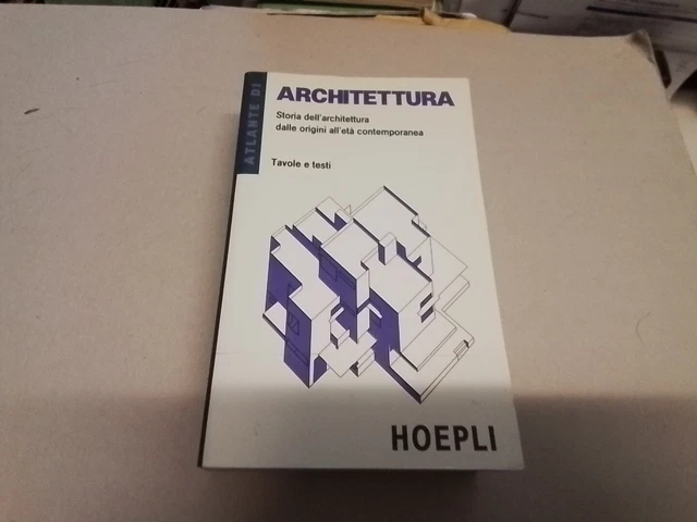 Müller/Vogel, Atlante di architettura Hoepli, 1992, 7a24