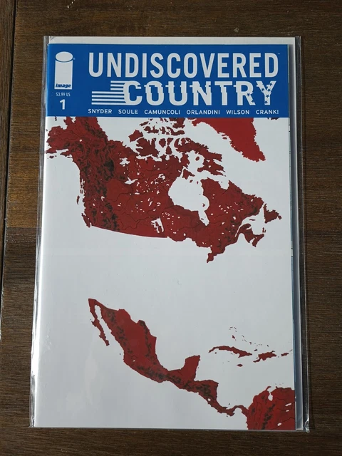 Undiscovered Country #1 Image Comics 2019 1st Print Scott Snyder Optioned NM Hot